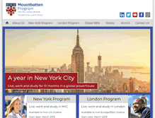Tablet Screenshot of mountbatten.org